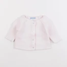 Jacadi - gilet rose - 3 mois