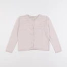 Vertbaudet - gilet rose - 6 ans