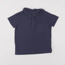 Vertbaudet - polo bleu - 2 ans