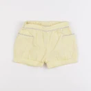 Jacadi - short jaune, blanc - 12 mois