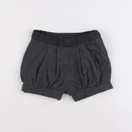 Jacadi - short doublé gris - 12 mois