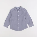 Jacadi - chemise blanc, bleu - 36 mois