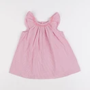 Jacadi - robe blanc, rose - 12 mois