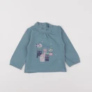 Vertbaudet - sous-pull bleu - 18 mois