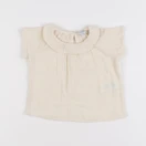 Petit Bateau - blouse beige - 3 mois