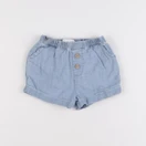 Mango - short bleu - 3/6 mois