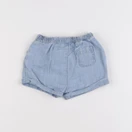 Mango - short bleu - 3/6 mois