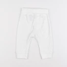 H&M - sarouel blanc - 3/6 mois