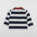 Boutchou - polo beige, bleu - 24 mois