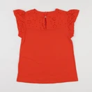 Vertbaudet - tee-shirt rouge - 8 ans