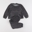 La Redoute - pyjama velours gris - 3 ans