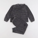 La Redoute - pyjama velours gris - 3 ans