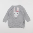 Vertbaudet - robe gris - 4 ans