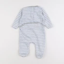 Cadet Rousselle - pyjama velours bleu - 6 mois