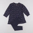 Vertbaudet - pyjama coton bleu - 4 ans