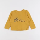 Petit Bateau - tee-shirt jaune - 12 mois