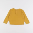 Petit Bateau - tee-shirt jaune - 12 mois