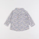 Petit Bateau - chemise multicolore - 12 mois