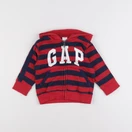 GAP - sweat rouge - 12/18 mois