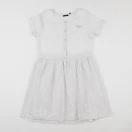 IKKS - robe blanc - 10 ans