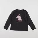 Vertbaudet - tee-shirt gris - 6 ans