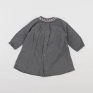 Vertbaudet - robe gris - 6 mois