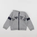 Vertbaudet - sweat gris - 5 ans
