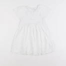 H&M - robe blanc - 18/24 mois