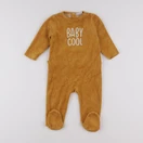 Boutchou - pyjama velours marron - 12 mois