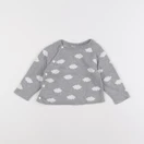Jacadi - pull gris - 12 mois