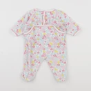 Petit Bateau - pyjama velours multicolore - 3 mois