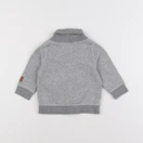 H&M - gilet gris - 4/6 mois