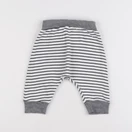 Petit Bateau - sarouel blanc - 6 mois