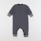 Petit Bateau - combinaison bleu - 6 mois
