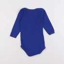 Petit Bateau - body bleu - 6 mois