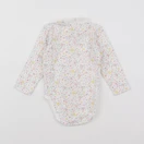 Petit Bateau - body à col multicolore - 18 mois