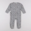 La Redoute - pyjama velours gris - 2 ans