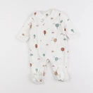 La Redoute - pyjama velours blanc - 3 mois