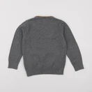 Vertbaudet - pull gris - 4 ans