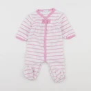 Jacadi - pyjama velours rose - 3 mois