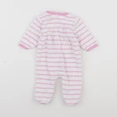 Jacadi - pyjama velours rose - 3 mois