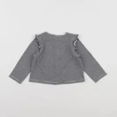 Petit Bateau - sweat bleu, blanc - 18 mois