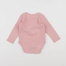 H&M - body rose - 6/9 mois