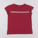 Vertbaudet - tee-shirt rouge - 10 ans