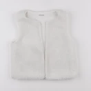 Vertbaudet - gilet beige - 9 ans