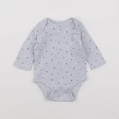 GAP - body bleu - 0/3 mois