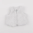 Petit Bateau - gilet blanc - 3 mois