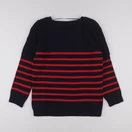 Envie de fraise - pull grossesse bleu, rouge - s