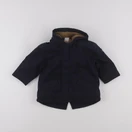 Petit Bateau - manteau bleu - 18 mois