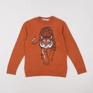 H&M - pull orange - 6/8 ans